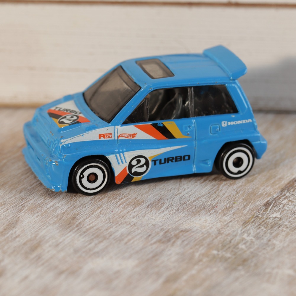 Hot Wheels 85 Honda City Turbo II Blue JDM Diecast Car FJV43 Ryu Asada